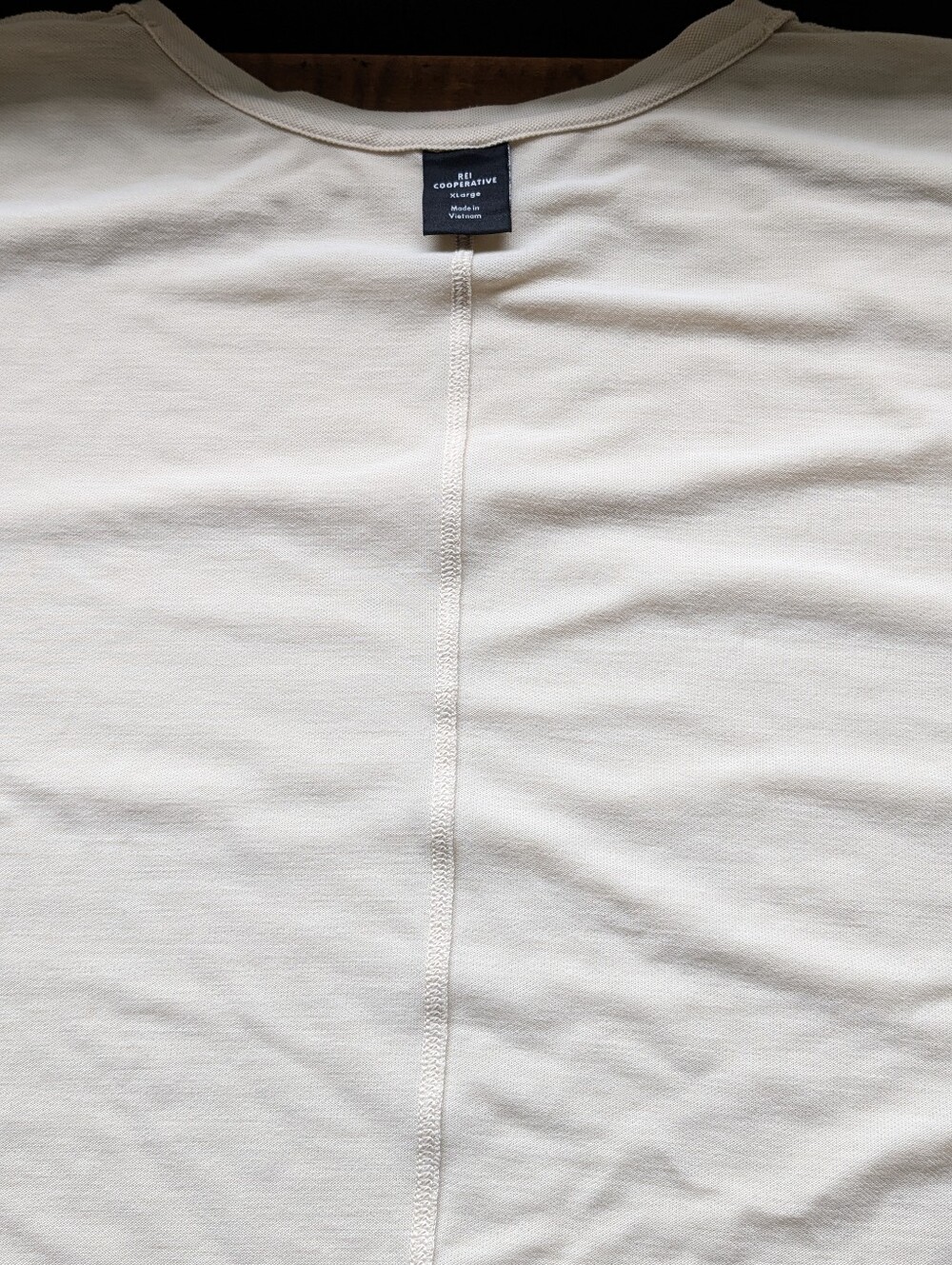 REI Co-op Cream Relaxed Dolman Long Sleeve Top XL Comfort Seam